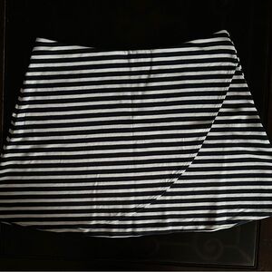 LOFT Striped Skirt, Size LG